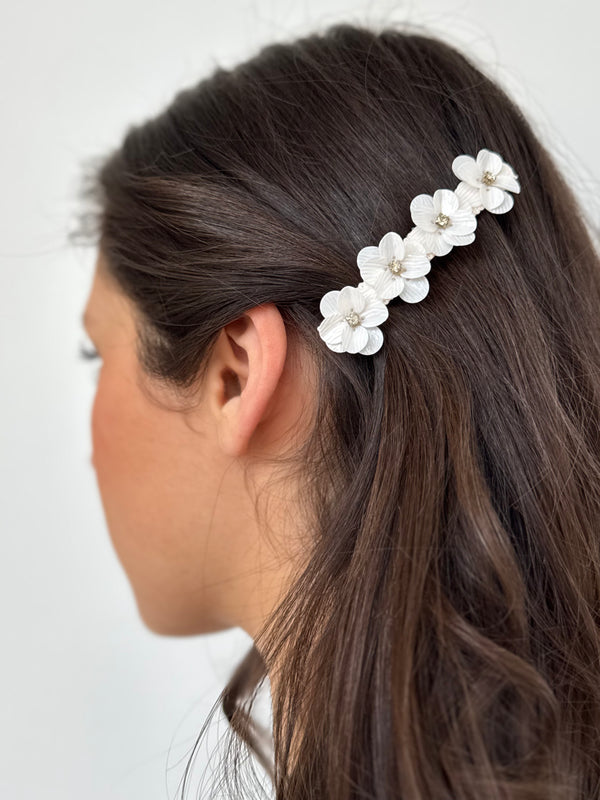 Camelia hair slide