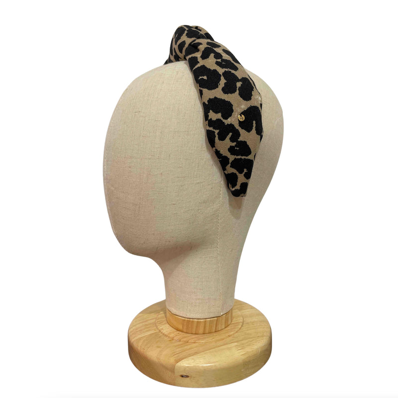 Leopard headband